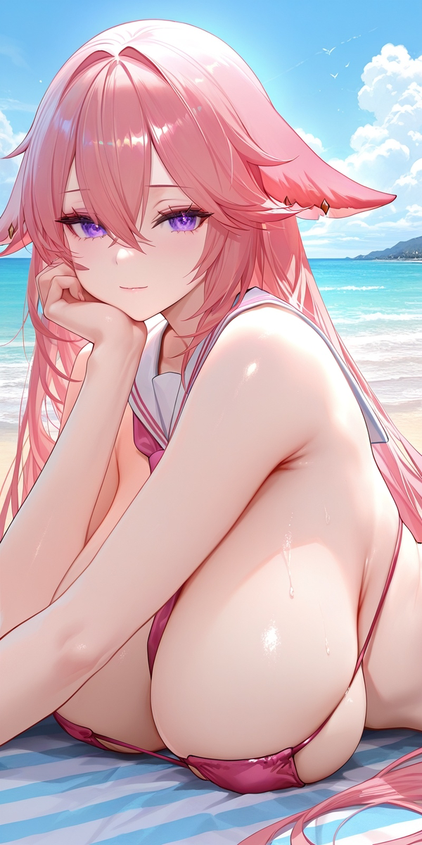 八重神子-pixiv插画-作品交流服务