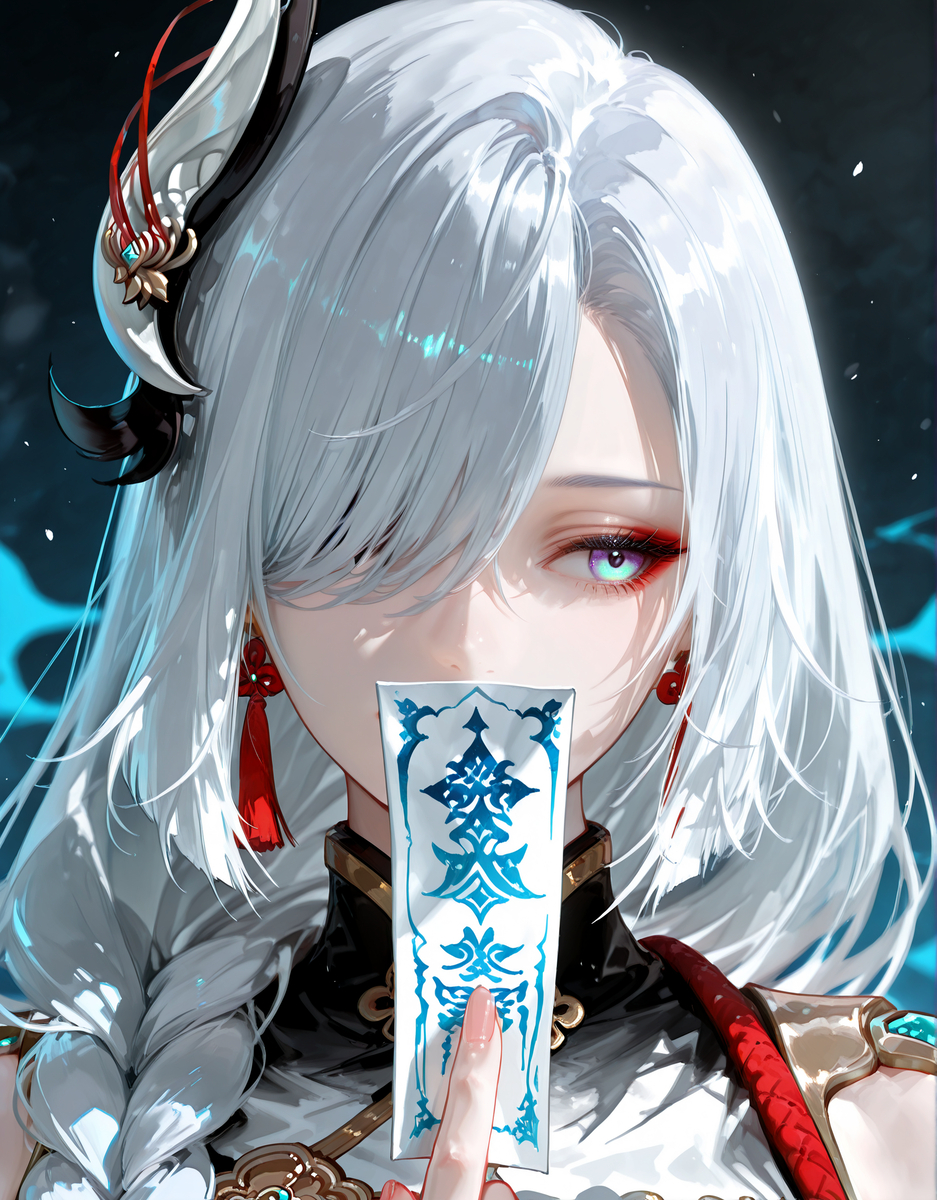 申鹤-pixiv插画-作品交流服务