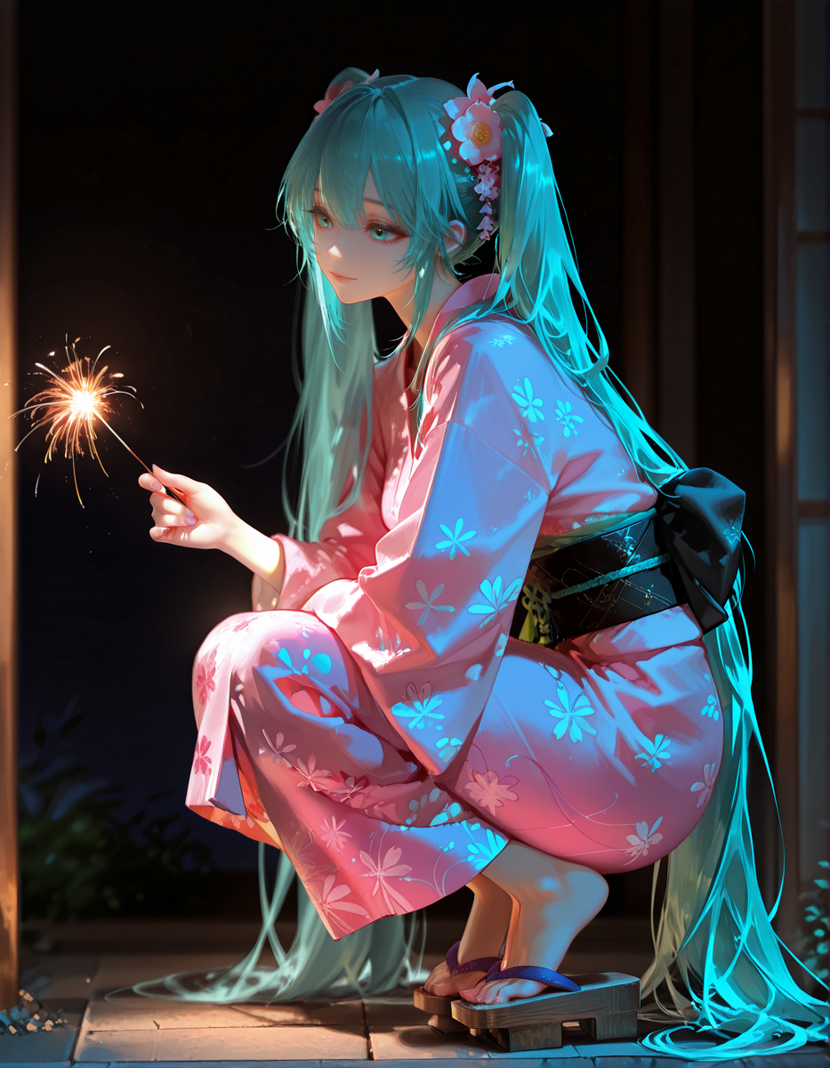 初音-pixiv插画-作品交流服务