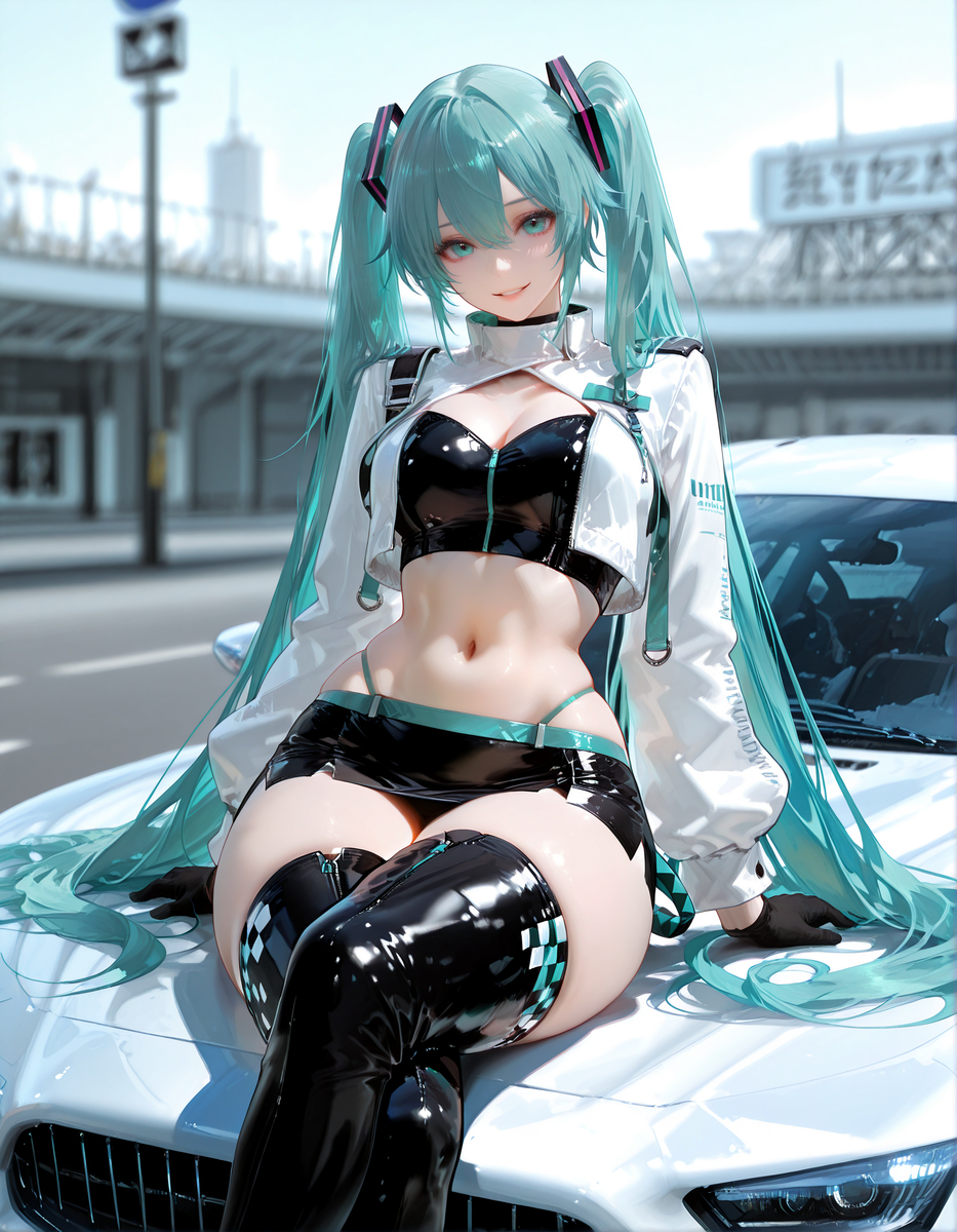 初音-pixiv插画-作品交流服务