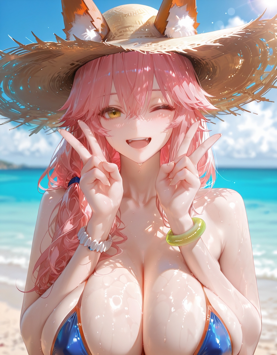 260208玉藻前-fgo-258P-pixiv插画-作品交流服务