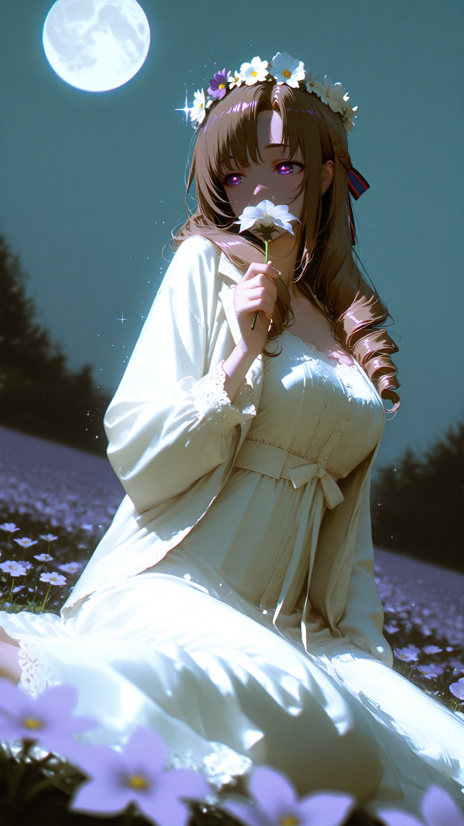 花田下的妈妈-pixiv插画-作品交流服务