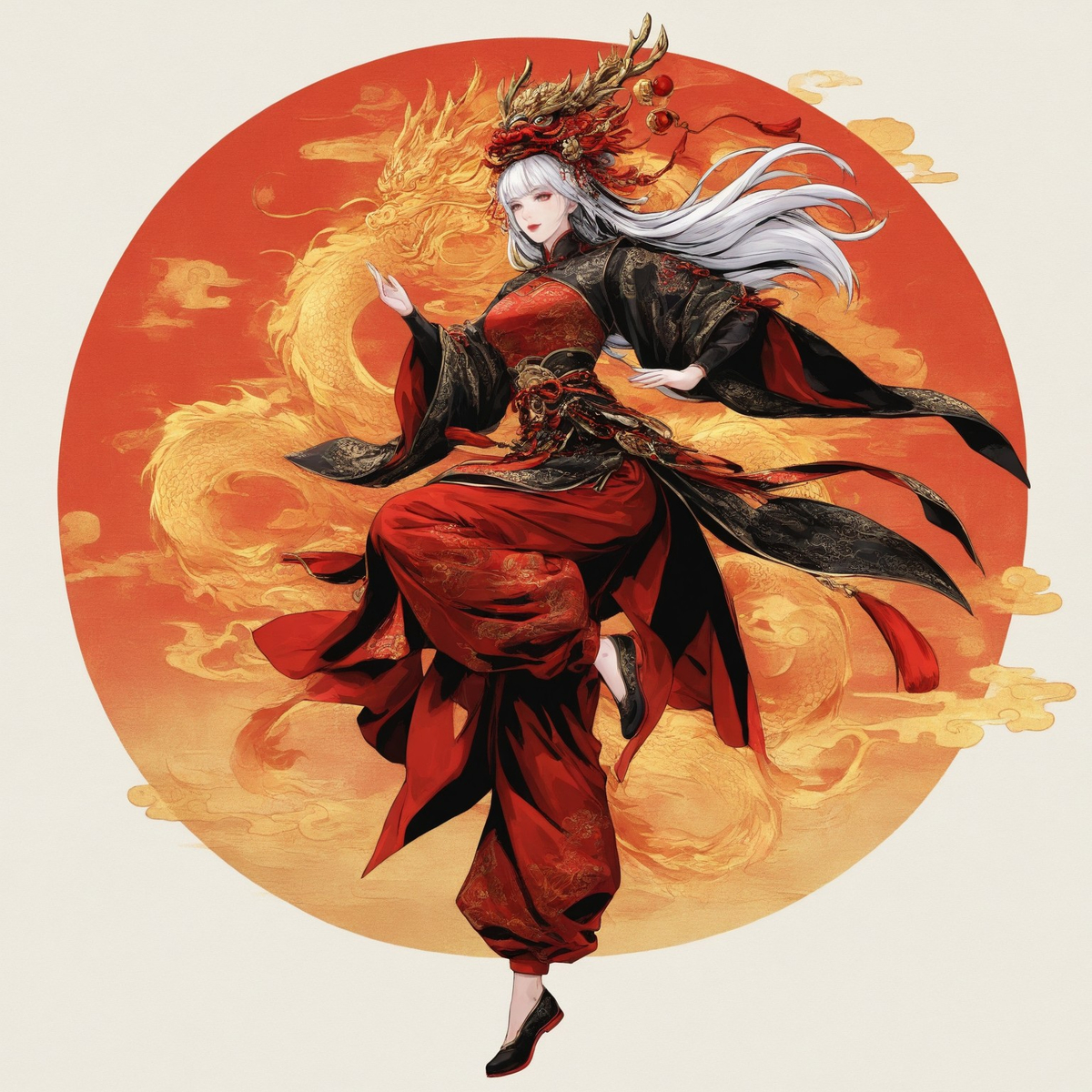 新春佳节换上新衣服的师父-pixiv插画-作品交流服务