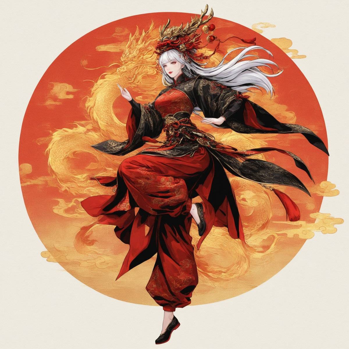 新春佳节换上新衣服的师父-pixiv插画-作品交流服务