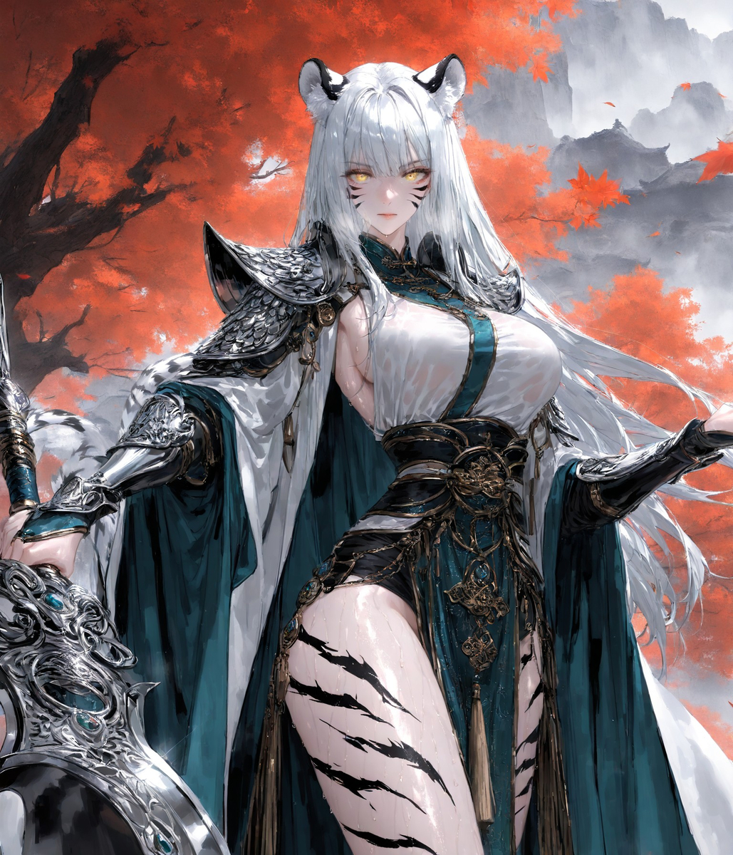 在下奉陛下口令在此守山，尔等止步……-pixiv插画-作品交流服务