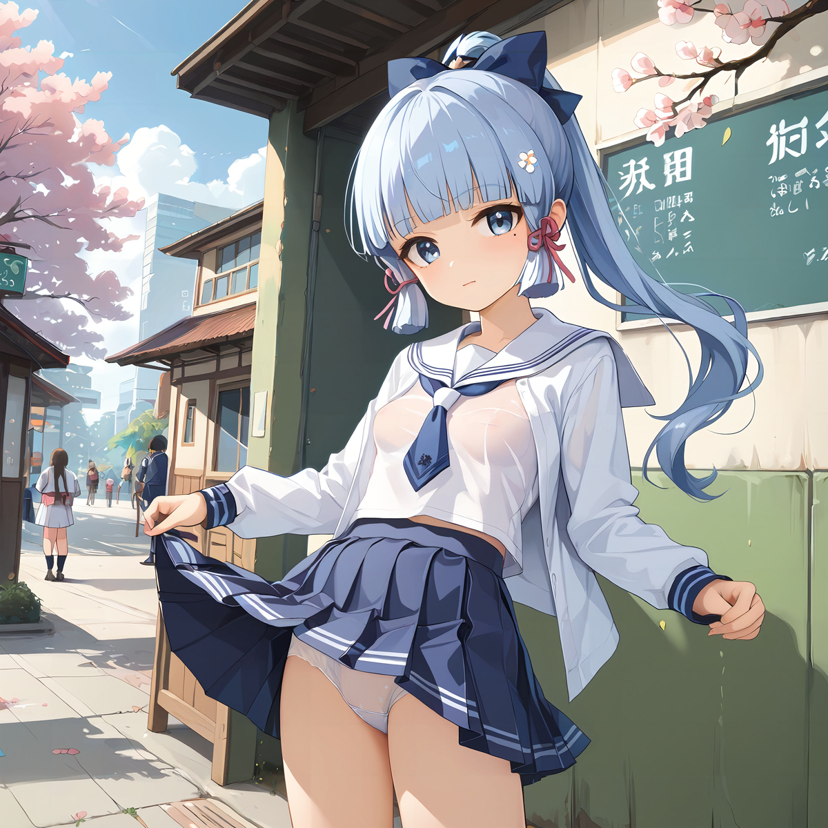 神里绫华Ayaka-Re-pixiv插画-作品交流服务