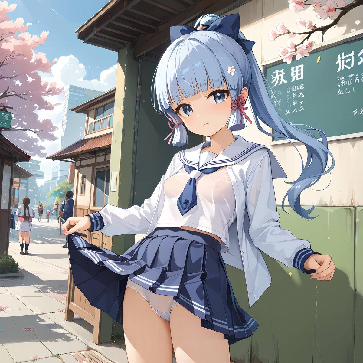 神里绫华Ayaka-Re-pixiv插画-作品交流服务