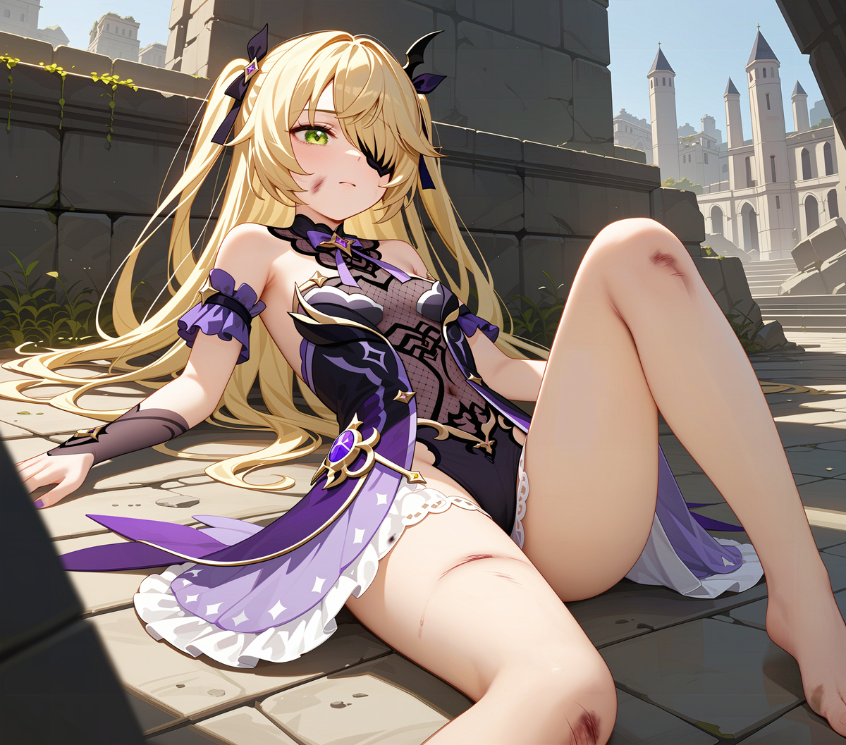 菲谢尔Fischl-pixiv插画-作品交流服务