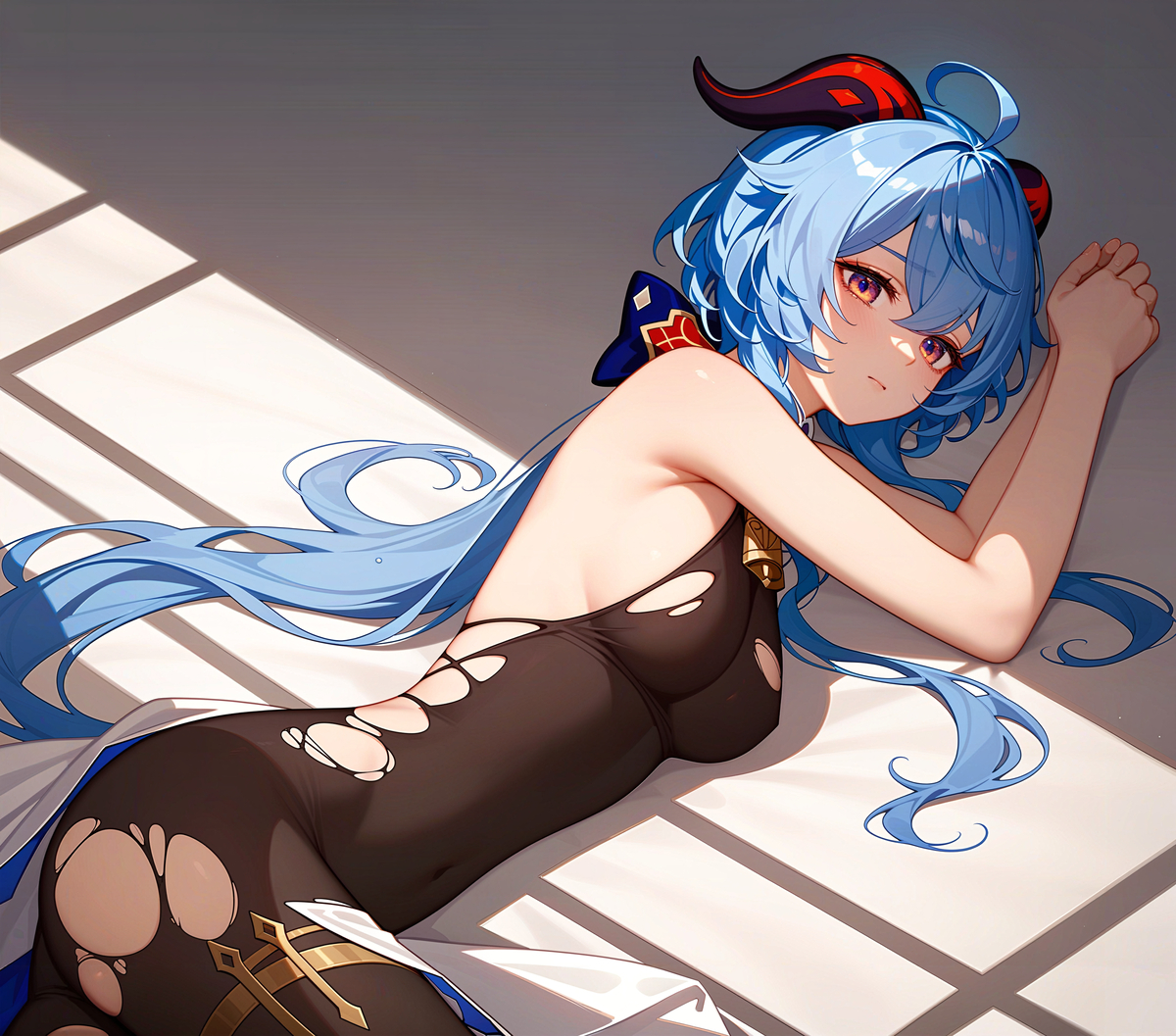 甘雨-pixiv插画-作品交流服务