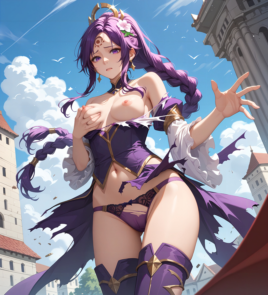 伽罗-pixiv插画-作品交流服务