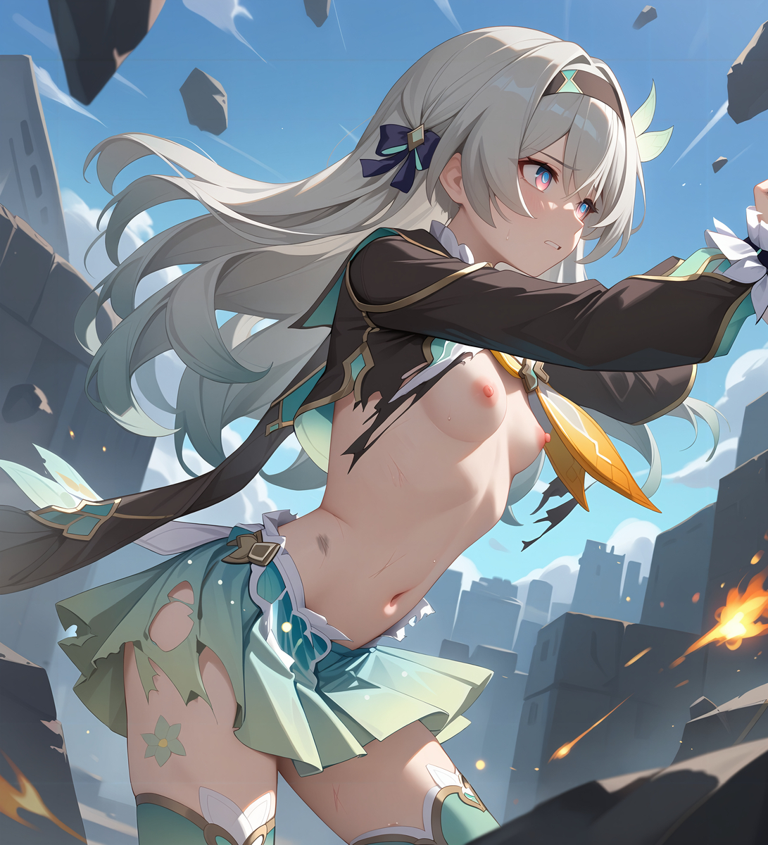 流萤-pixiv插画-作品交流服务