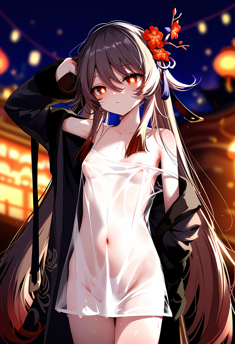 胡桃-pixiv插画-作品交流服务