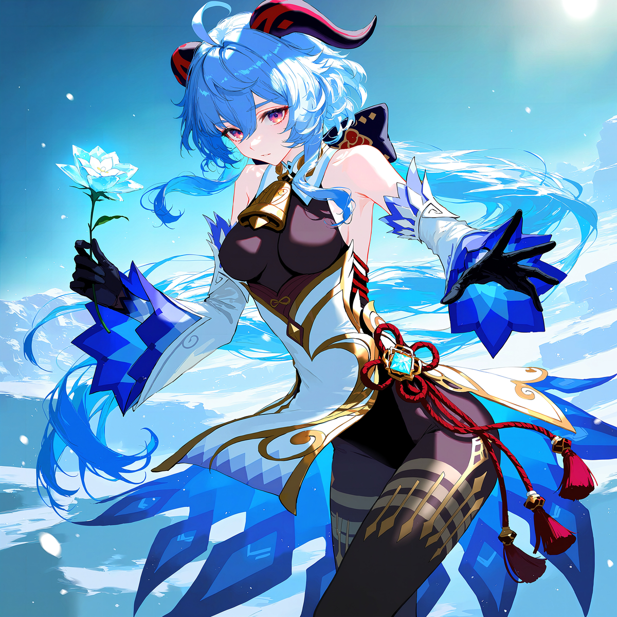 甘雨-pixiv插画-作品交流服务