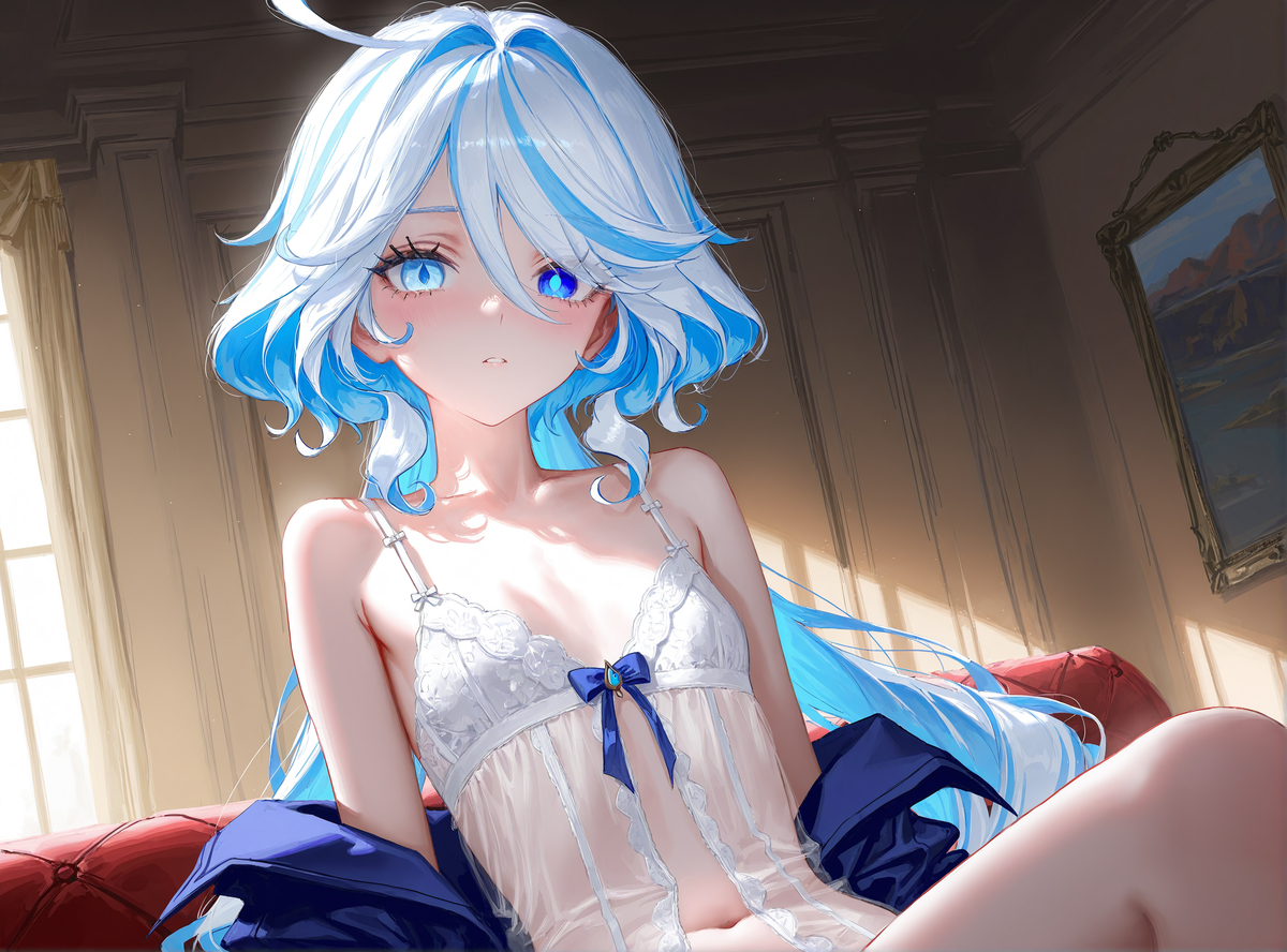 芙宁娜-pixiv插画-作品交流服务