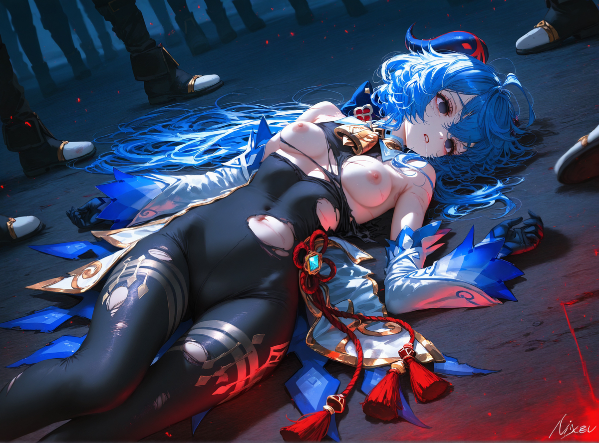 甘雨-pixiv插画-作品交流服务