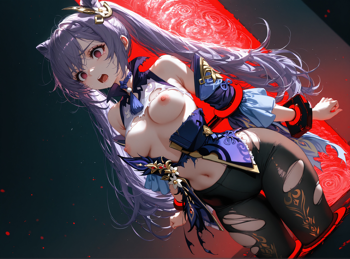 刻晴-pixiv插画-作品交流服务