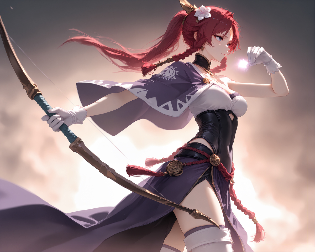 伽罗-pixiv插画-作品交流服务