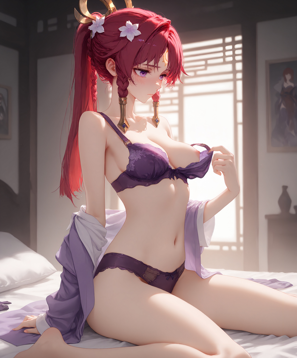 伽罗-pixiv插画-作品交流服务