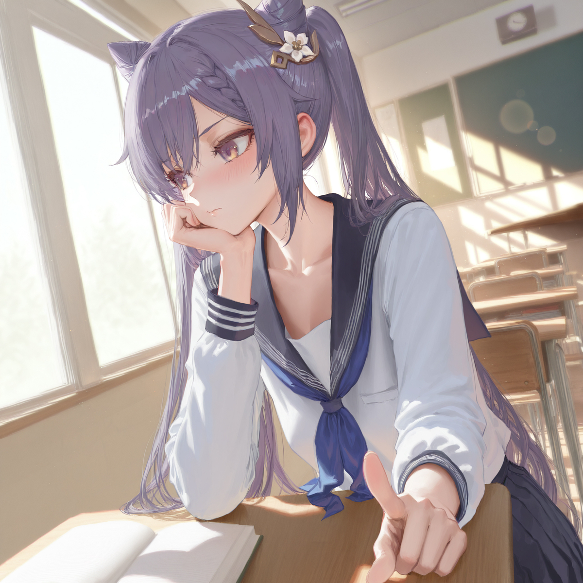 同桌日常？-pixiv插画-作品交流服务