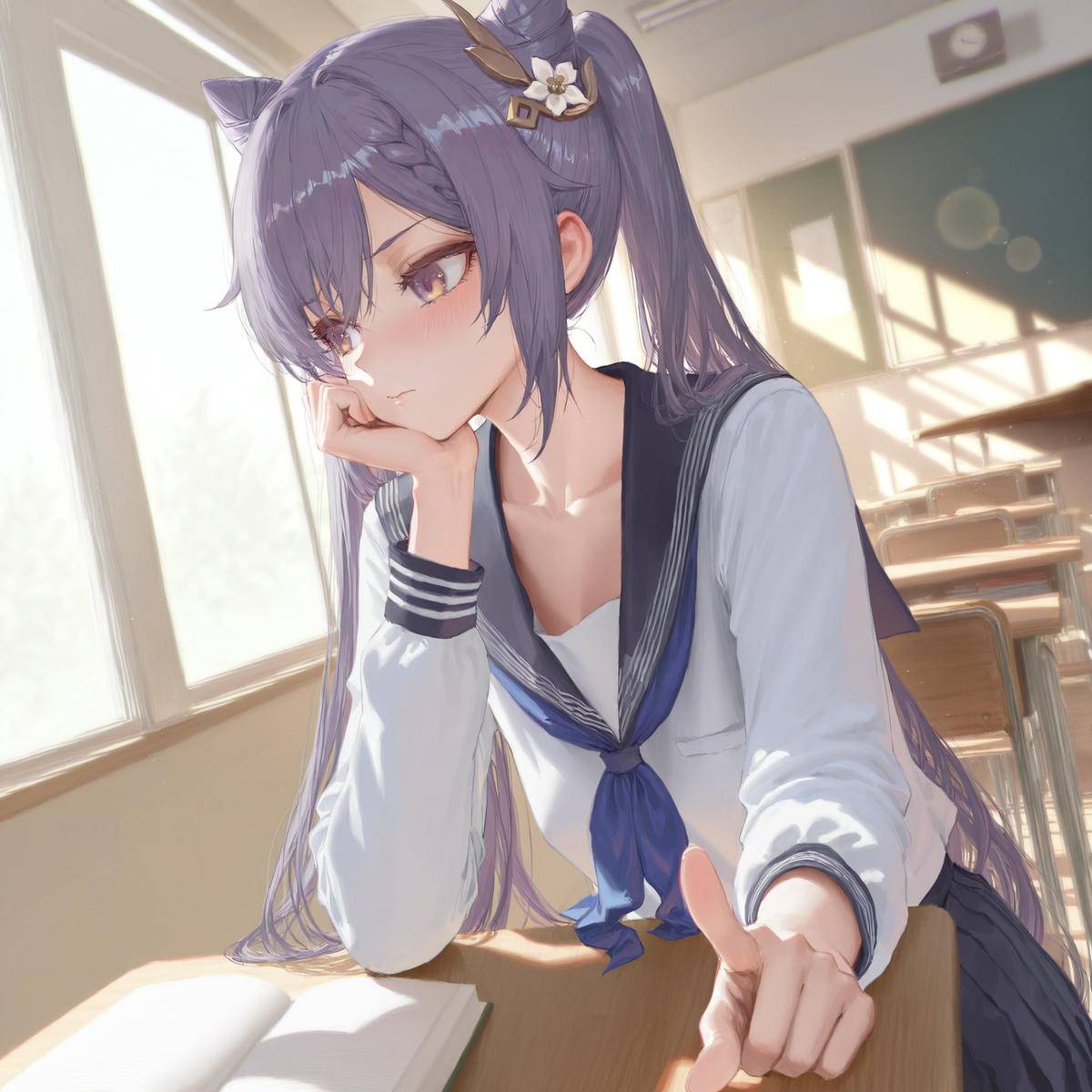 同桌日常？-pixiv插画-作品交流服务