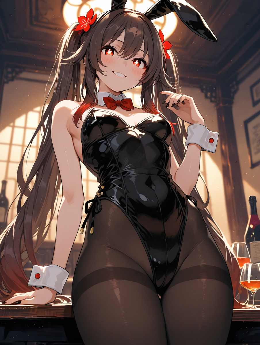 Hu Tao-pixiv插画-作品交流服务