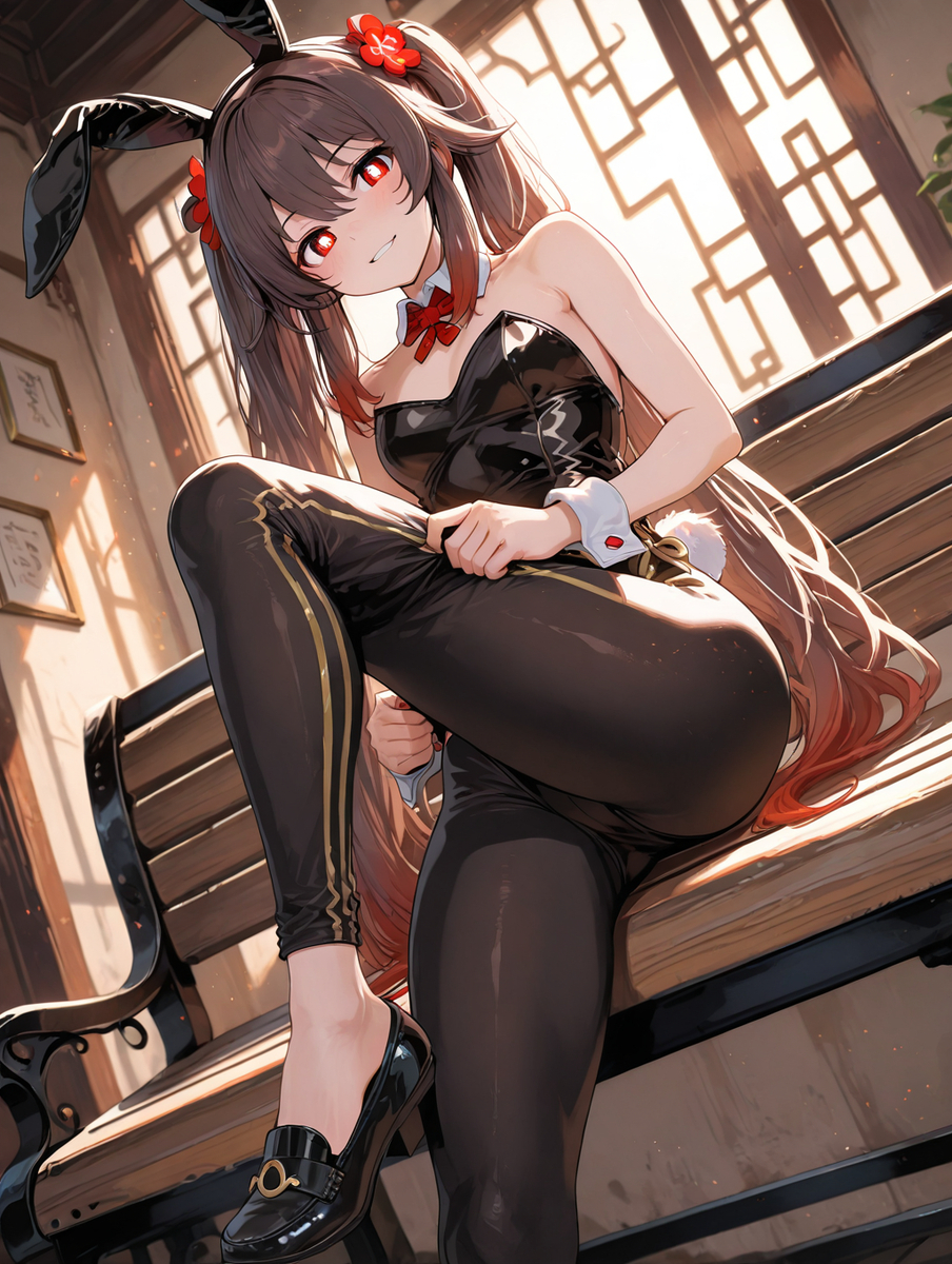 Hu Tao-pixiv插画-作品交流服务