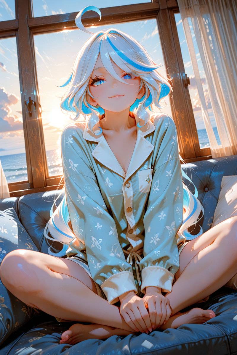 Furina-pixiv插画-作品交流服务