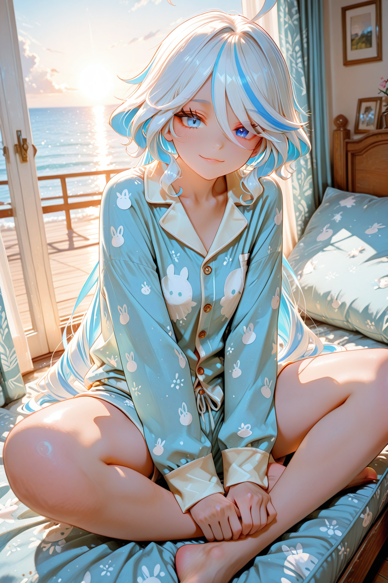 Furina-pixiv插画-作品交流服务