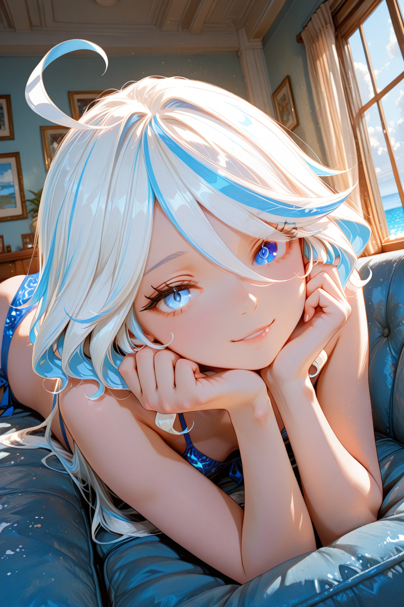 Furina-pixiv插画-作品交流服务