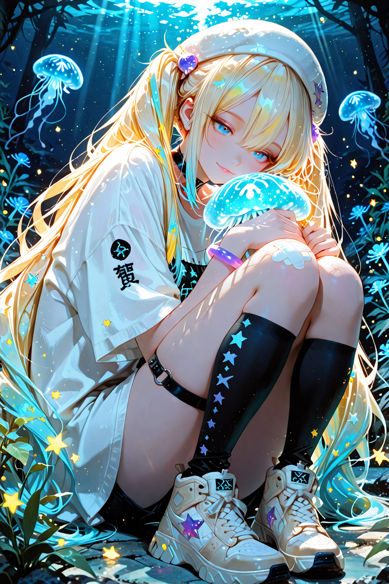 Jellyfish-pixiv插画-作品交流服务