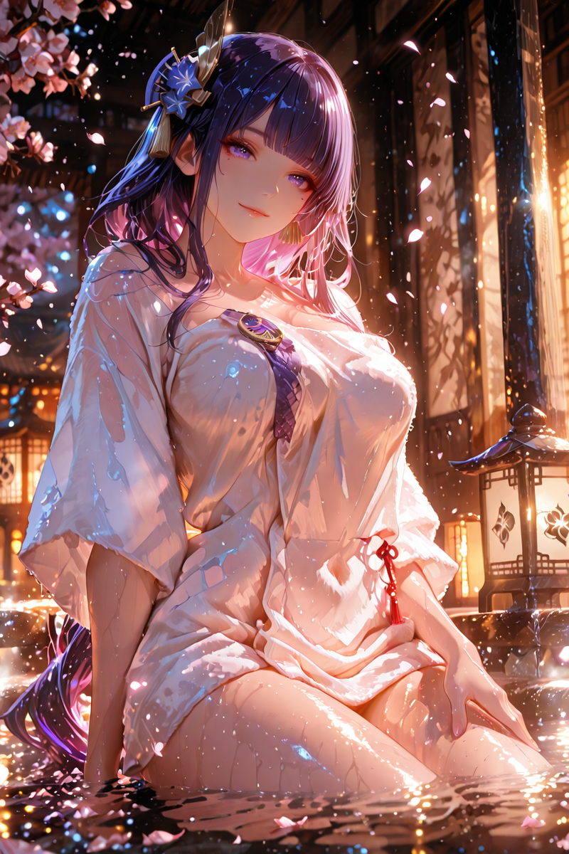 Raiden Shogun-pixiv插画-作品交流服务