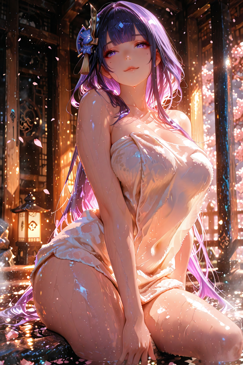 Raiden Shogun-pixiv插画-作品交流服务