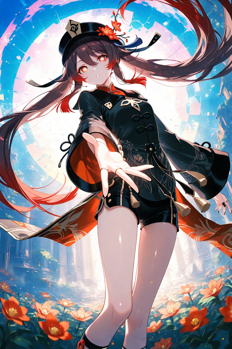 Hu Tao-pixiv插画-作品交流服务