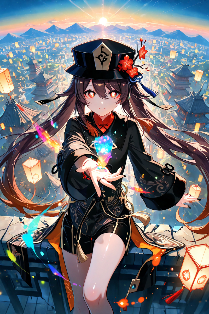 Hu Tao-pixiv插画-作品交流服务