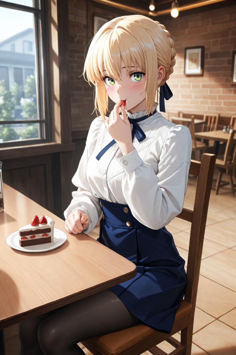 Saber-pixiv插画-作品交流服务