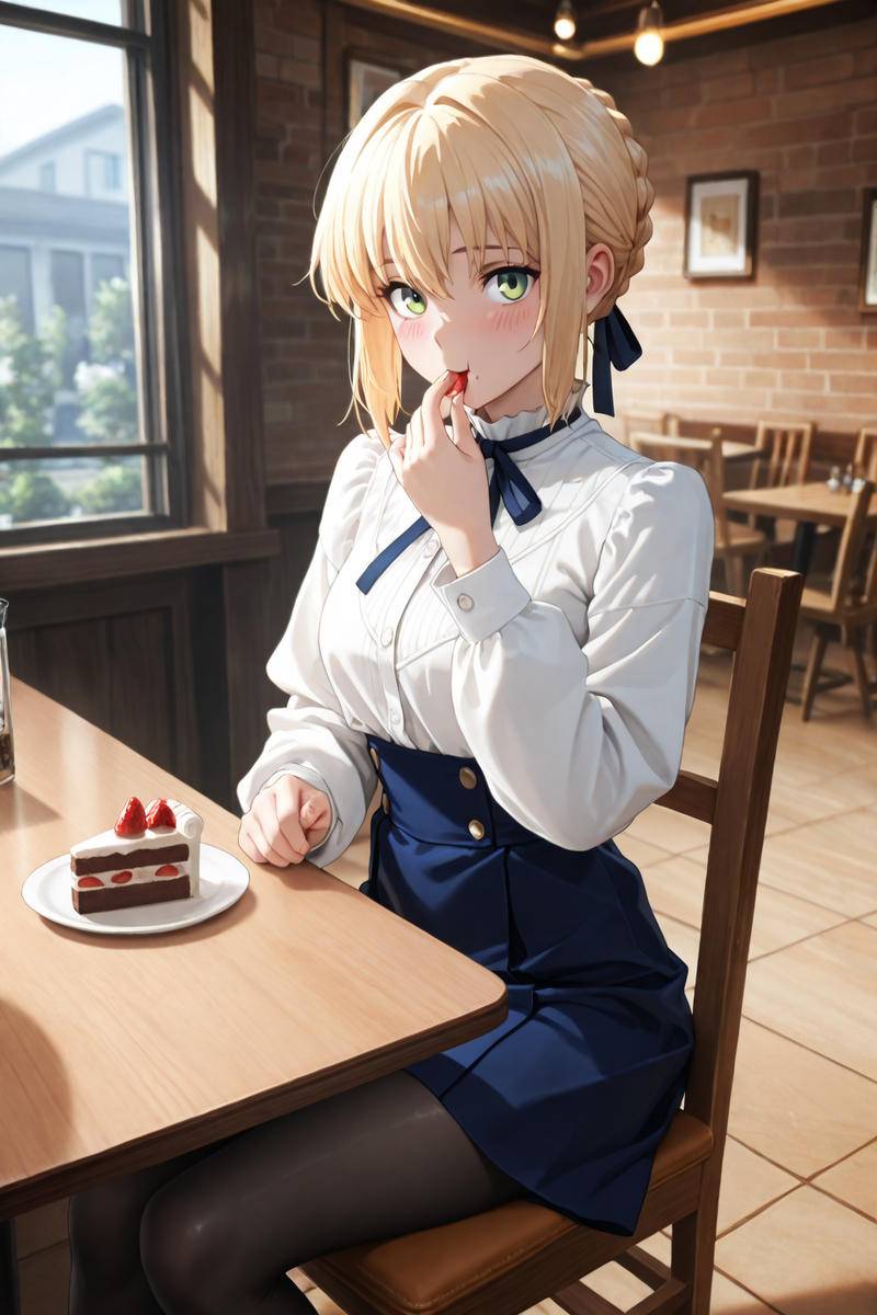Saber-pixiv插画-作品交流服务