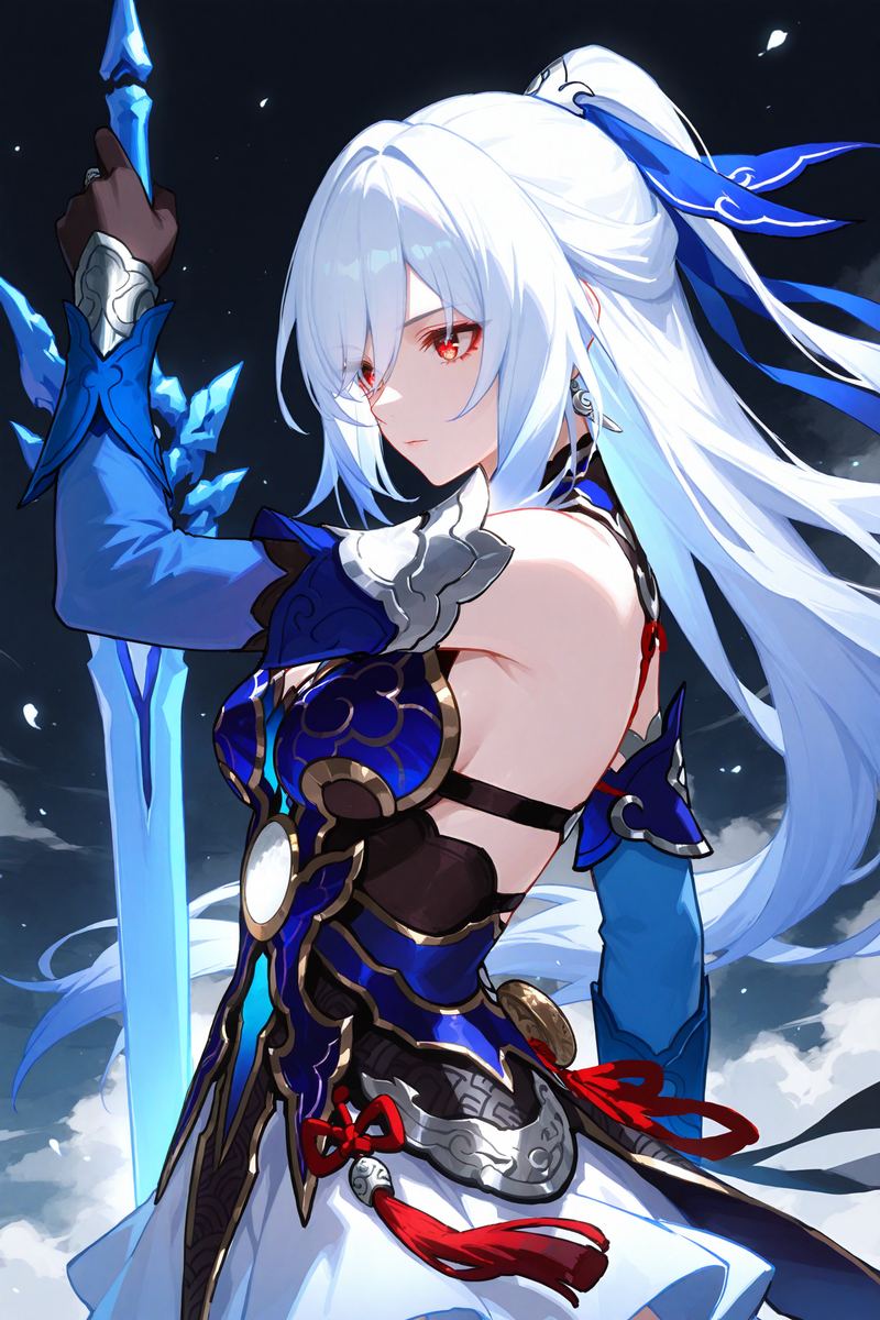 Jingliu-pixiv插画-作品交流服务