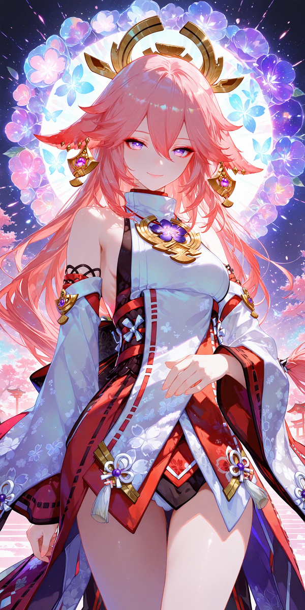 Yae Miko-pixiv插画-作品交流服务