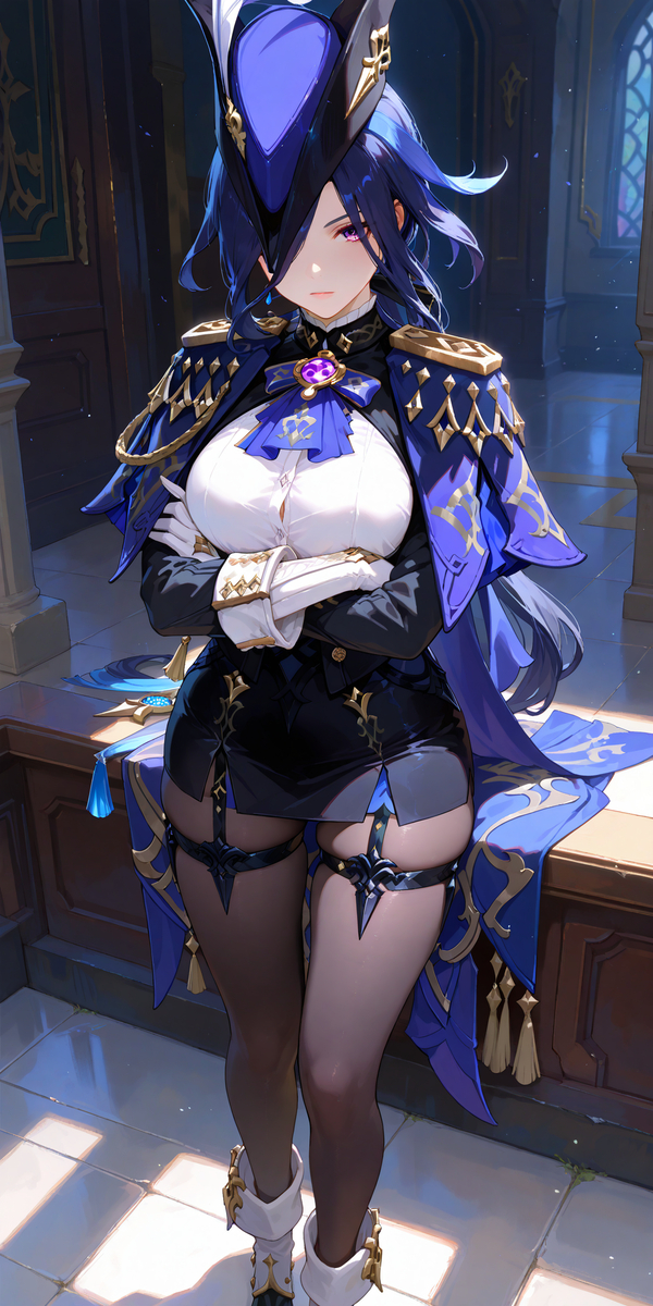 Clorinde-pixiv插画-作品交流服务