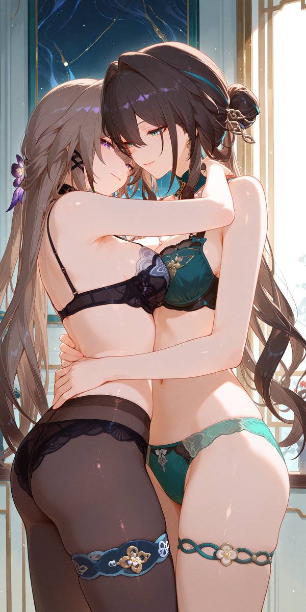 The Herta and Ruan Mei-pixiv插画-作品交流服务
