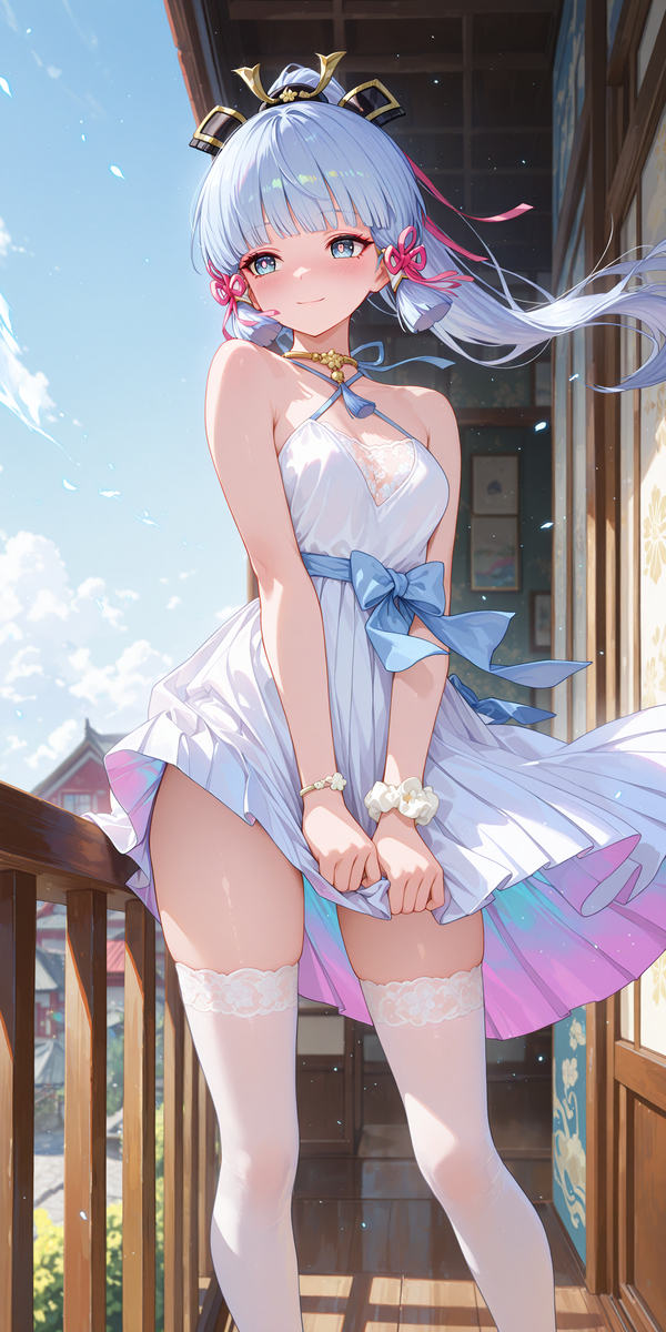 Kamisato Ayaka-pixiv插画-作品交流服务