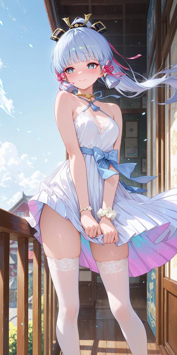 Kamisato Ayaka-pixiv插画-作品交流服务