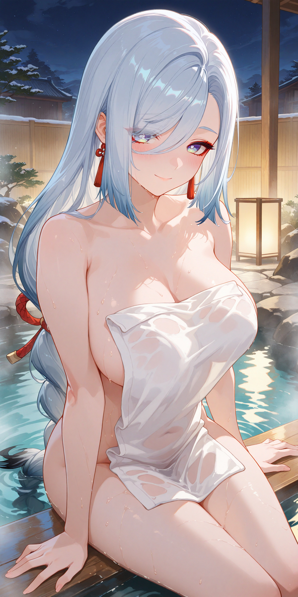 Shenhe・申鶴-pixiv插画-作品交流服务