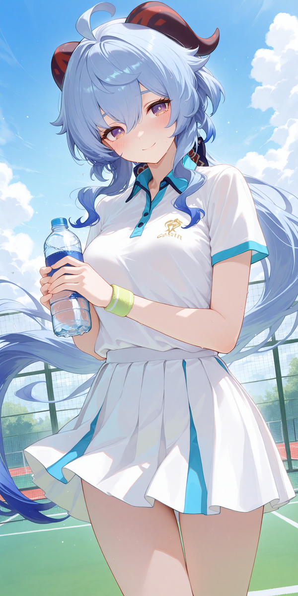 Ganyu・甘雨-pixiv插画-作品交流服务