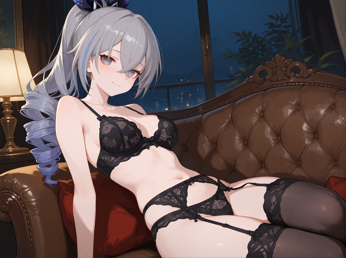 Silver Wolf・銀狼-pixiv插画-作品交流服务