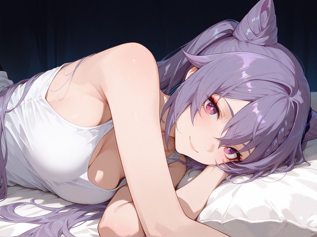 Keqing・刻晴-pixiv插画-作品交流服务