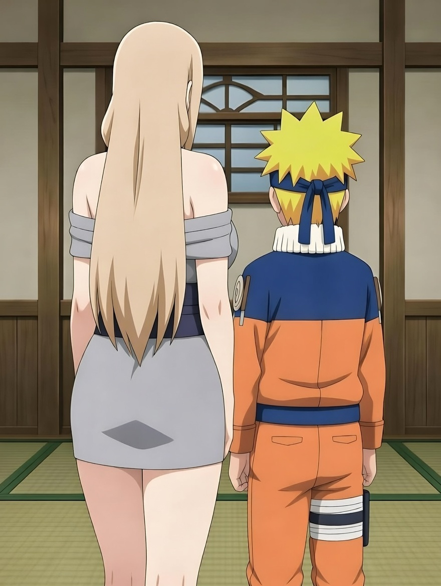 Tsunade & Naruto-pixiv插画-作品交流服务