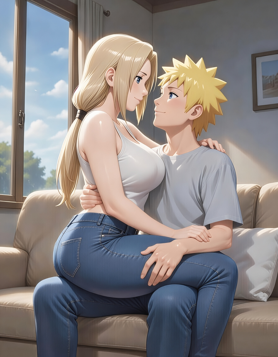 Tsunade & Naruto 5-pixiv插画-作品交流服务