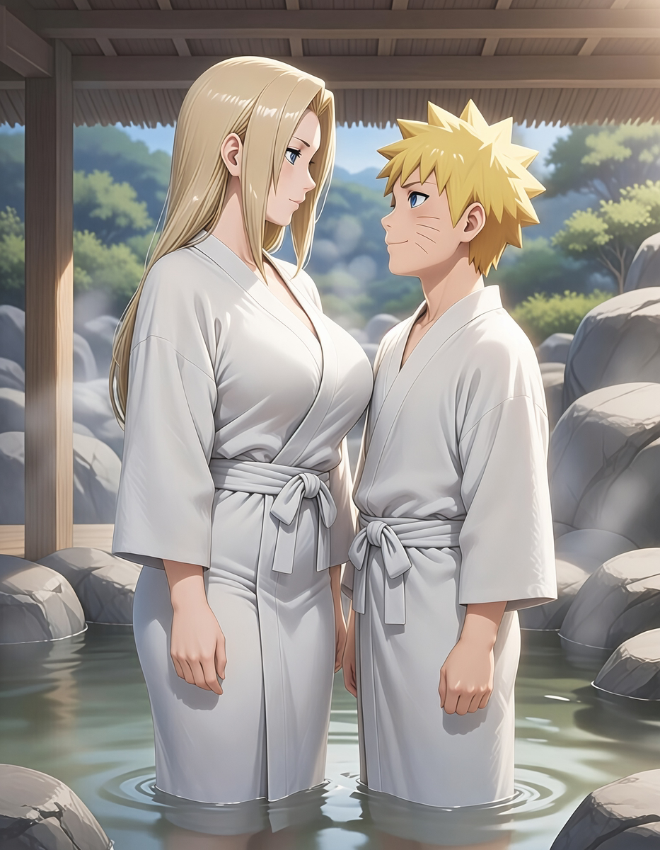 Tsunade & Naruto 7-pixiv插画-作品交流服务