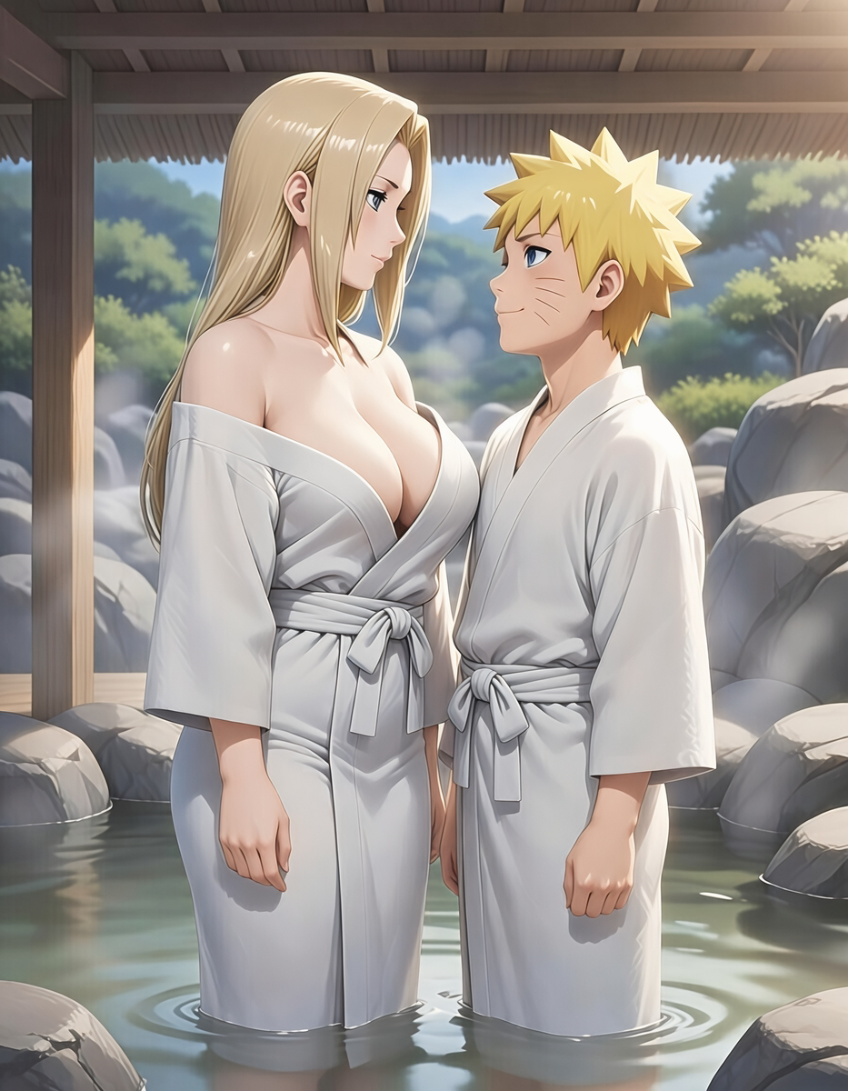 Tsunade & Naruto 7-pixiv插画-作品交流服务